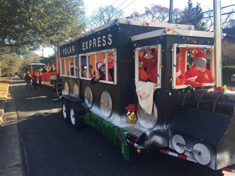 Polar Express Christmas Parade Floats