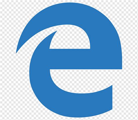 Microsoft Edge-Webbrowser-Logo, Rand, Bereich, Kunst, Blau png | PNGWing