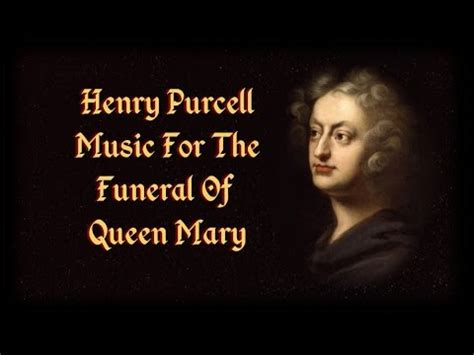 Purcell - Music For The Funeral Of Queen Mary - YouTube