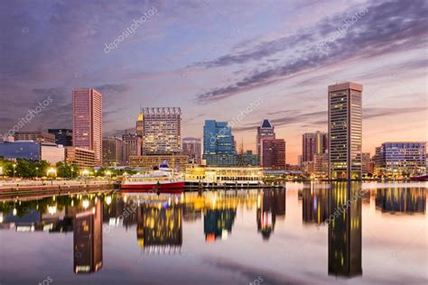 Baltimore Inner Harbor Skyline Stock Photo by ©sepavone 114985248