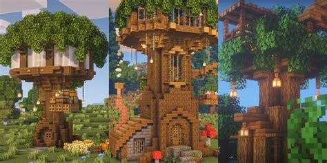 Best Treehouse Build Ideas In Minecraft