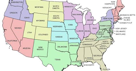 map of 52 states in USA: map of 52 states in USA with state borders