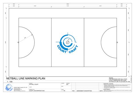 Netball Court Dimensions - Court Craft