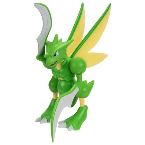 Pokémon 7cm Battle Feature Figure Scyther | Smyths Toys UK