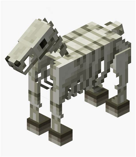 Skeleton Horse Minecraft, HD Png Download , Transparent Png Image - PNGitem