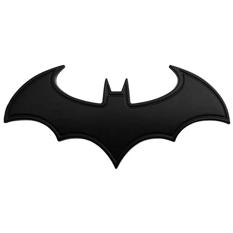 Dark Knight Batman Logo Car Badge (Black)