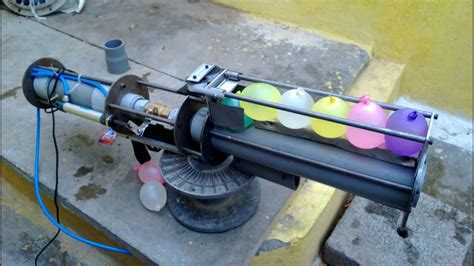 Tennis Ball Cannon gun part 1 - YouTube