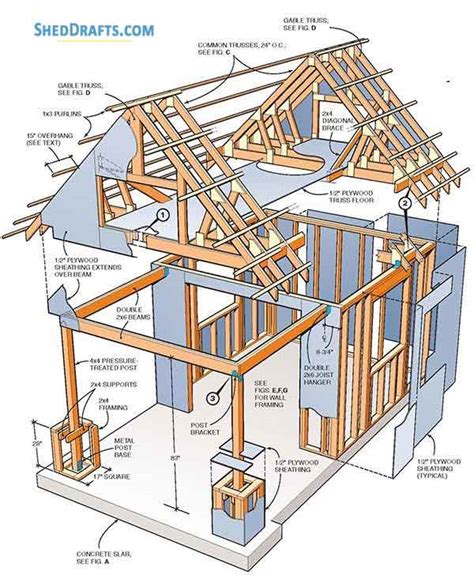 bicycle shed: Popular Shed with loft plans