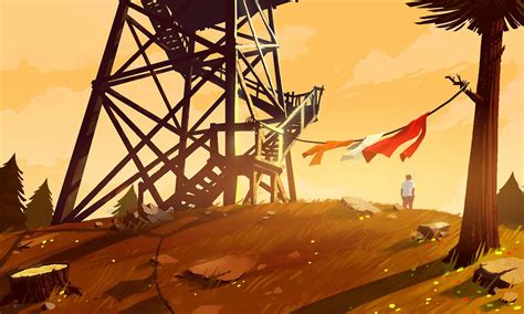 Firewatch Concept Art - Olly Moss | Environment concept art, Concept ...