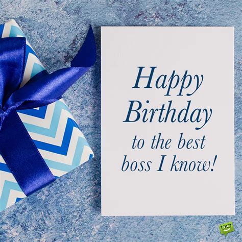 Happy Birthday Card For My Boss - Printable Templates Free