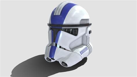 Star Wars - Phase II 501st Clone Trooper Helmet - Buy Royalty Free 3D ...