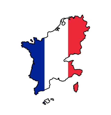 Greater France flag map by GeneralHelghast on DeviantArt