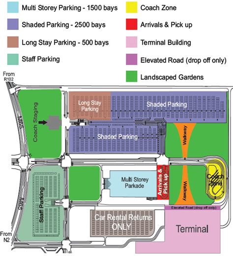 king shaka international parking - King Shaka International Airport