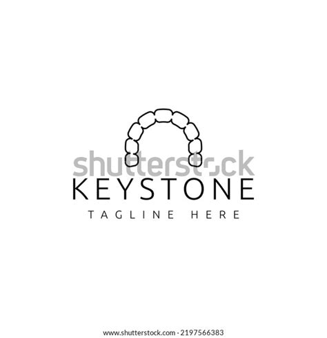 Unique Keystone Vector Logo Design Stock Vector (Royalty Free ...