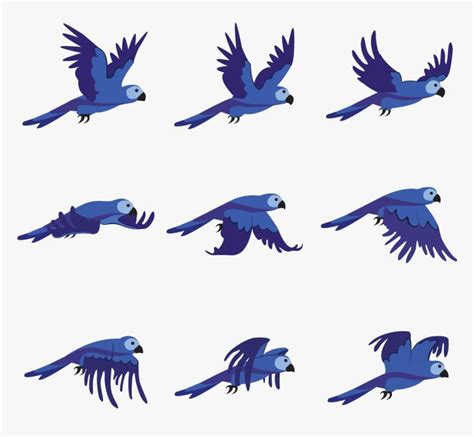 Sprite Animation Flying Bird, HD Png Download , Transparent Png Image ...