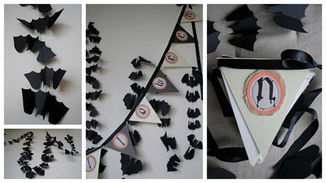 Dream State: DIY Bat Banner and Halloween Bunting.