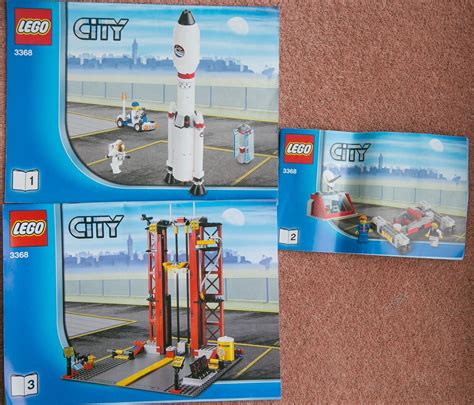 LEGO CITY: Space Centre (3368) Instructions and all parts - Good ...