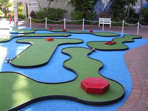 Mini Putt Golf Design - Greenland Turf