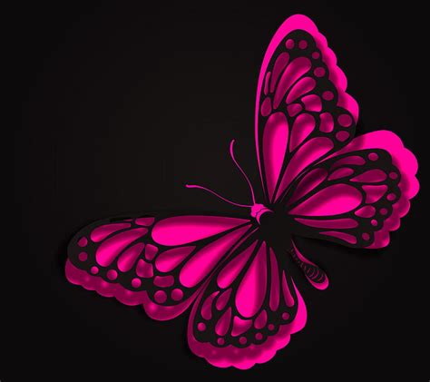 Abstract Butterfly, background, pink abstract, HD wallpaper | Peakpx