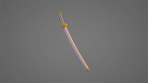 3D file Roronoa Zoro Wado Ichimonji Sword・3D printable model to ...