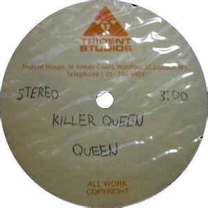 Queen - Killer Queen (1974, Acetate) | Discogs