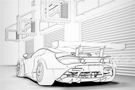 Mclaren P1 Coloring Pages - File Mclaren P1 Mondial De L Automobile De ...