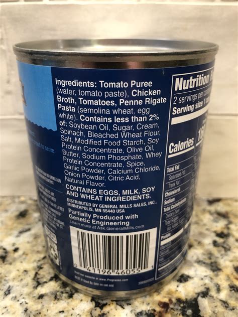 4 CANS Progresso Traditional Creamy Tomato With Penne Soup 18.5 oz Can ...