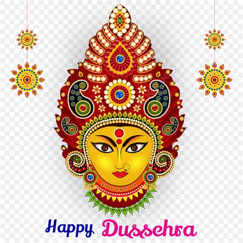 Durga Maa Vector Hd Images, Dussehra Goddess Durga Maa Navratri ...