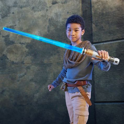 Star Wars Lightsaber Forge Obi-Wan Kenobi Electronic Blue Lightsaber ...