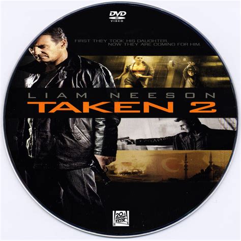 Taken 2 (2012) R0 - Movie DVD - CD Label