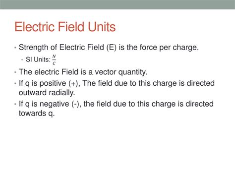 PPT - The Electric Field PowerPoint Presentation, free download - ID ...