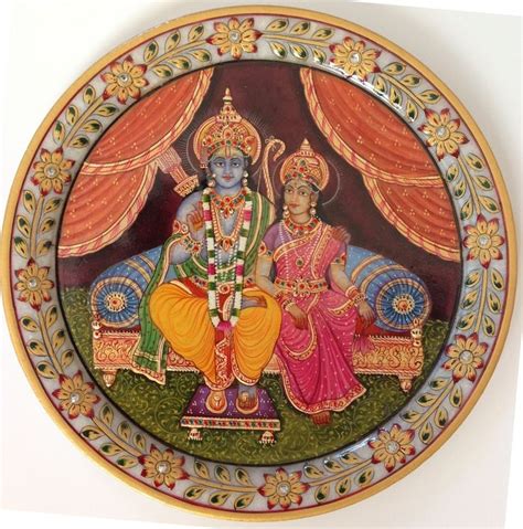 17 Best images about Radiant Rama & Sita Paintings on Pinterest | Folk ...