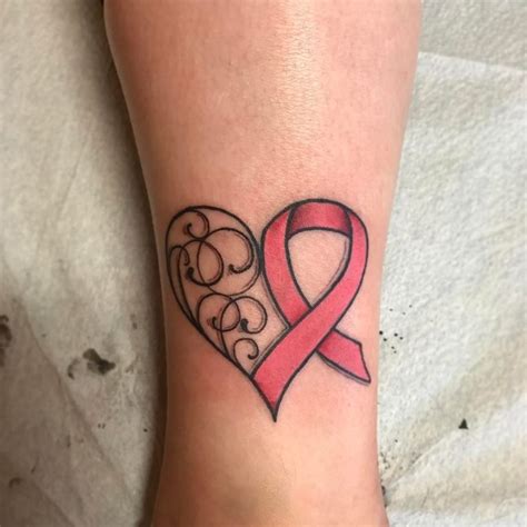 65+ Best Cancer Ribbon Tattoo Designs & Meanings - (2019)