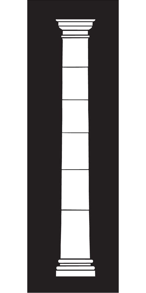 10. AR27 TUSCAN COLUMN - Stencil Library