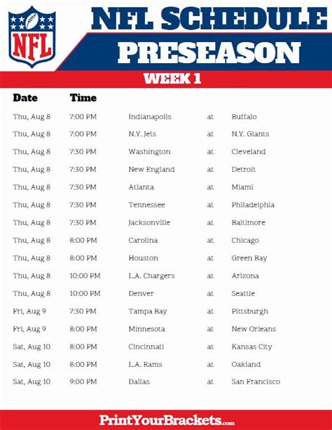 Nfl Week 18 Printable Schedule 2024