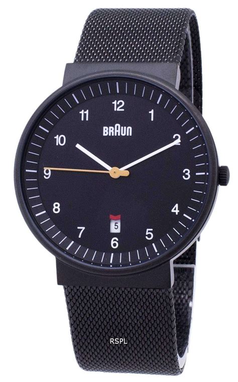 Braun Classic BN0032BKBKMHG Analog Quartz Men's Watch