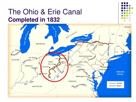 Navigating The Past: A Comprehensive Guide To The Ohio & Erie Canal Map ...