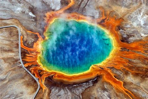 Alluring Planet: Grand Prismatic Spring, Yellowstone National Park