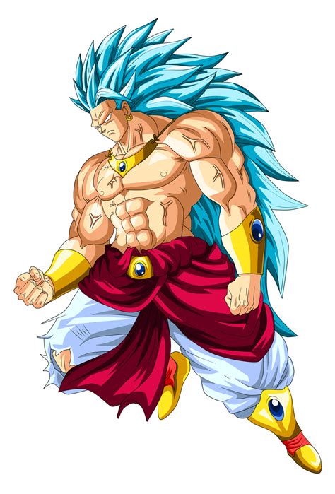 Broly LSSJ Blue by alphagreywind on DeviantArt