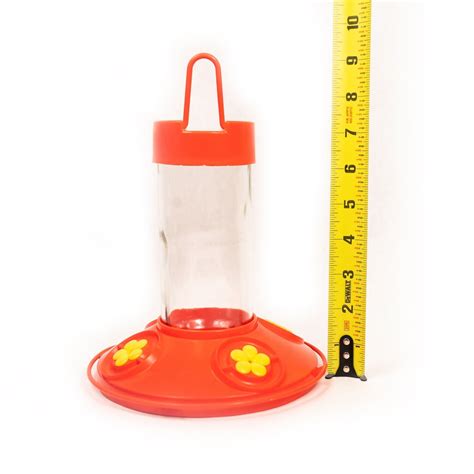 Dr JB's 16oz Hummingbird Feeder Yellow Flowers — For the Wild Birds