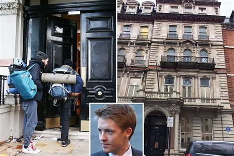 New £25million mansion which has been overrun by 'anti-fascist ...