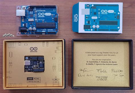 看好了世界，Arduino UNO賣出千萬片！Arduino UNO Mini Limited Edition開箱 - 超圖解系列圖書