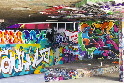 Skate Park Graffiti | A different section of the South Bank'… | Flickr