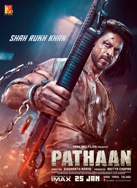 SHAH RUKH KHAN MOVIE PATHAAN FILM MOVIE POSTER | Lazada