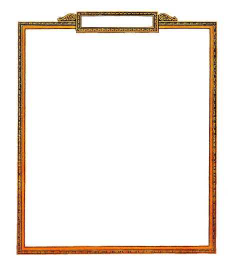 Antique Images: Digital Borders Frame Illustration Download ...