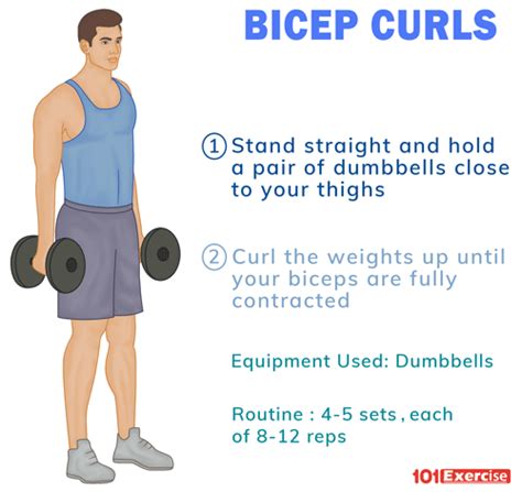 Bicep Curls: Benefits, Muscles Worked, How to do, Variations