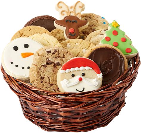 Christmas Cookie Basket - Cookie Bouquets