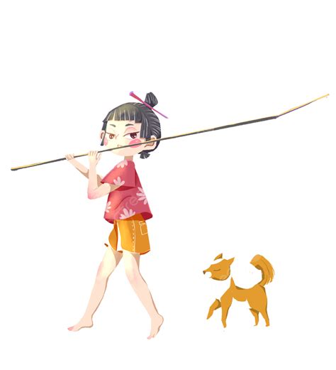 Girl Puppy, Girl, Puppy, Character PNG Transparent Clipart Image and ...