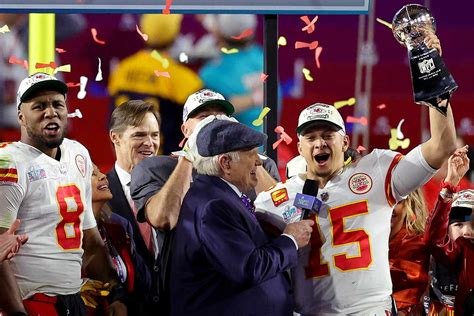 Kansas City Chiefs QB Patrick Mahomes Named 2023 Super Bowl MVP: 'We're ...