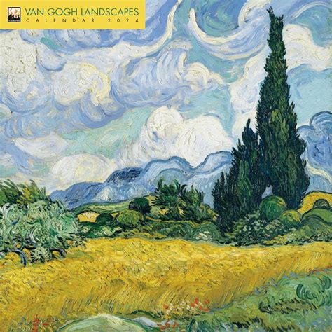 Vincent van Gogh Landscapes Wall Calendar 2024 (Art Calendar) - Book ...